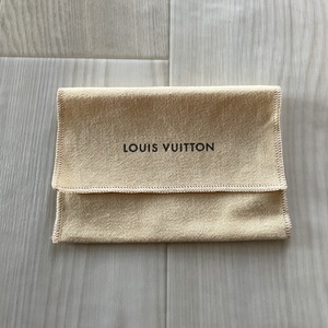 美品 LOUIS VUITTON ルイヴィトン コットン小物入れ 袋 布製ケース ブランド小物入れ