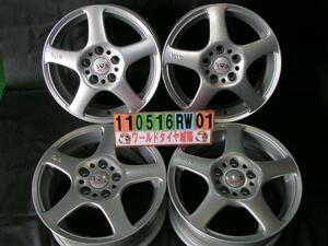 [中古ホイール4本セット]BWA RACING[15x6.5J+40/108/5H]ボルボ:850,850エステート,S70,V70,S80,S90,V90,プジョー:605