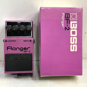 BOSS BF-2 Flanger＜動作確認済み・箱付き＞ボス フランジャー コンパクトエフェクター MADE IN JAPAN③ ▲