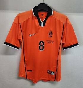 W杯 オランダ Holland(H)#8 ベルカンプ BERGKAMP nike正規 1994 WorldCup M