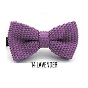 新品◇◆蝶ネクタイ ◆◇ニットタイ∇カラー：14.LAVENDER　ラベンダー