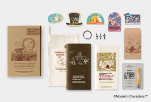 トラベラーズノート　限定 ムーミン一家　 MOOMIN 未開封