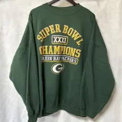 Packers　パッカーズ　ボックスシルエット　グリーン　3XL