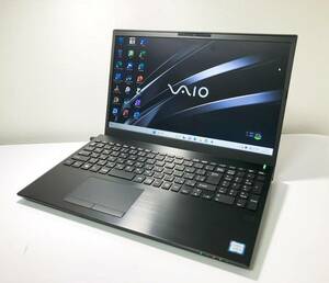 最新 office2024搭載 Adobe 快適スペック！美品！VAIO S15 VJS153C11N Core i7 8750H メモリ32GB/新品SSD1TB/15.6型4K /WIN11カメラ