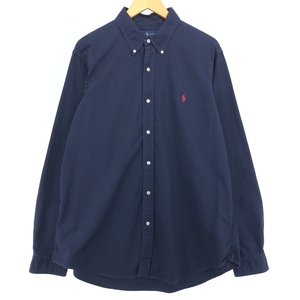 古着 ラルフローレン Ralph Lauren CLASSIC FIT 長袖 ボタンダウンシャツ メンズXL相当 /eaa486612