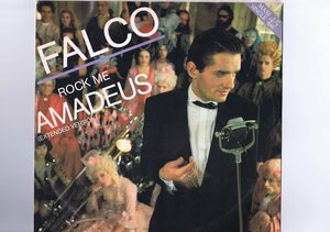UK盤 12inch Falco / Rock Me Amadeus (Extended Version) / ファルコ AMY 278