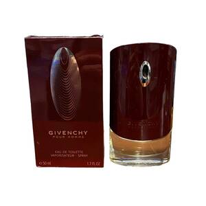 【中古品】GIVENCHY ジバンシィ プールオム 50ml(残約9割) eau de toilette オーデトワレ ナチュラルスプレー 箱有 V67625RD