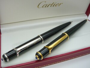 1000円スタート ボールペン/シャーペン 計2点 Cartier カルティエ Diabolo de Cartier ディアボロ ドゥ カルティエ 付属品有 10 D10019