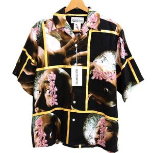 新品 定価38,500円◆WACKO MARIA×凶気の桜 22SS 半袖 ハワイアンシャツ アロハシャツ 山口進（窪塚洋介）総柄 日本製 メンズ ワコマリア