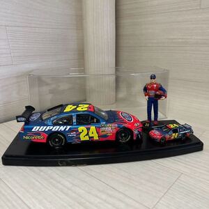 【A0153】NASCAR JEFF GORDON ジェフ・ゴードン #24 レーサーフィギュアセット レーシングカー 現状品