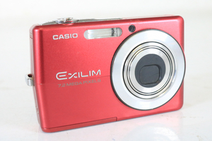 【バッテリー付き】 CASIO カシオ EXILIM EX-Z700 コンパクトデジタルカメラ デジカメ レッドカラー_FFO_B1112-F010