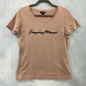 EMPORIO ARMANI エンポリオアルマーニ Tシャツ ピンク系 44 / 小型便OK [PT14812]