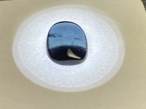 バイカラー　ブルー　ブラック　トルマリン　ルース 6ct