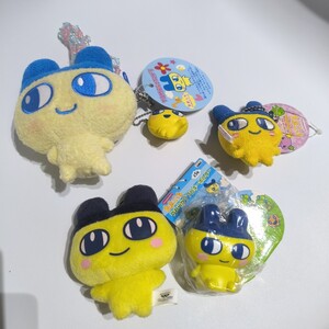 ５点セット　たまごっち　当時物　まめっち　ぬいぐるみ　ソフビー　キーチェーンなど　tamagotchi mametchi　ウラたま