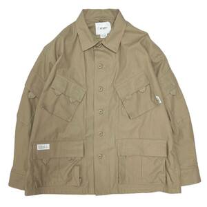 WTAPS ダブルタップス　MODULAR LS COTTON RIPSTOP 212BRDT-SHM03 ベージュ サイズ:2