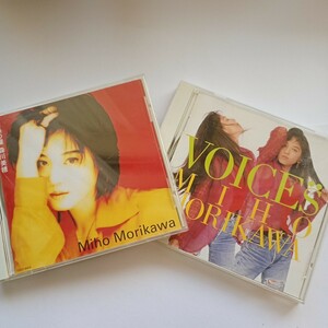 【送料無料 中古アルバムCD　2枚セット】森川美穂 MIHO MORIKAWA 情熱の瞳/VOICES… J-POP 90年代ミュージック 女性シンガー