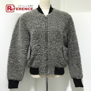 ACNE STUDIOS アクネストゥディオズ ウールブルゾン 14AW TYSON BOUCLE MA-1 上着 ボンバージャケット ブルゾンジャケット グレー系