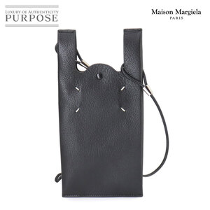 未使用 展示品 メゾン マルジェラ Maison Margiela ショルダー バッグ レザー ブラック S56UI0225 Shoulder Bag 90259258