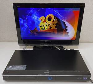 ☆【SHARP◆シャープ AQUOS HDD/BDレコーダー BD-HDW73】映像機器 /2011年製 /ブルーレイレコーダー /A610-476