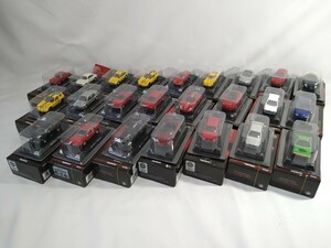 ▲当時物 ミニカー 箱付▲京商 kyosho▲アルファ・ロメオ Alfa Romeo▲1/64 スケール 24点▲模型 スーパーカー スポーツカー コレクション