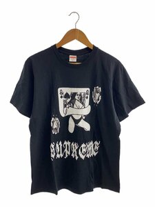 Supreme◆Tシャツ/S/コットン/BLK