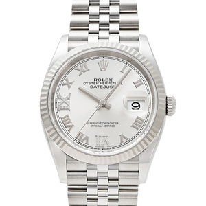 ロレックス ROLEX デイトジャスト 36 126234 シルバーローマ(VI・IXダイヤ)文字盤 新品 腕時計 メンズ