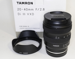 タムロン 20-40mm F/2.8 Di III VXD (Model A062) ソニーEマウント フルサイズ