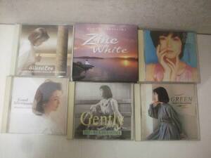 ユ)　CD6枚セット[辛島美登里：GREEN/GENTLY/恋愛事情/Zinc White/GOOD AFTERNOON　含む　まとめ売りいろいろ]中古