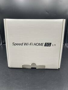 【3607】新品同様/Speed Wi-Fi HOME 5G L11 ZTR01 ホワイト ホームルーター 判定◯ 2022年7月製