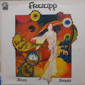 元から英盤ジャケ＆日本プレス盤LP！テクスチャージャケ！Fruupp / Seven Secrets 1975年 Dawn（テイチク) UXP-630-YD フループ 七不思議