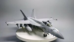1/48 アメリカ海軍 F/A-18F 組立塗装済完成品
