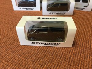 ①290円送料～SUZUKI ワゴンR スティングレー カラーサンプル 非売品 STINGRAY スズキ ミニカー 未使用品 専用ケース 自動車 現状お渡し