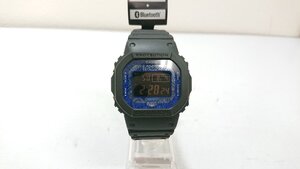 【送料無料】【新品同様】 カシオ　G-SHOCK　GW-B5600BP-1JF　DIGITAL　5600シリーズ　ソーラー電波時計　BLUE PAISLEY　キングラム（イ）