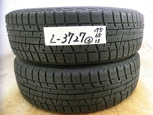 L-3727 中古スタッドレス ヨコハマ アイスガード iG50 175/65R15 84Q (2本)