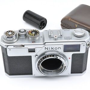 Nikon S4 ニコン Ｓ４ 革ケース マガジン 日本光学 東京 NIPPON KOGAKU TOKYO 日本製 JAPAN レンジファインダー S 4 Ｓ ４