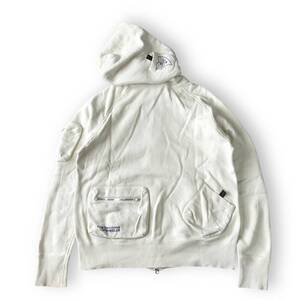 希少　LOOPWHEELER ループウィラー DP2 SWEAT PARKA スウェット ジップ パーカー M / DEROSA DE ROSA デローザ サイクリング 自転車 限定品