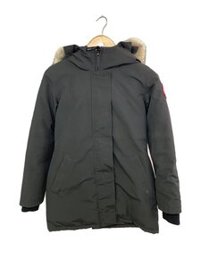 CANADA GOOSE◆VICTPRIA PARKA/ヴィクトリアパーカー/ダウンジャケット/S/ポリエステル/BLK/3037LA