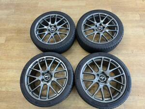 レクサスGS450h 純正OP TRD 鍛造ホイール 19x8J 45 9J 52 ４本セット 265/35R19 245/40R19 GS450hＩパッケージ GWL10 