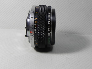 OLYMPUS OM-SYSTEM F.ZUIKO AUTO-s 50mm/f1.8 レンズ(難有品)