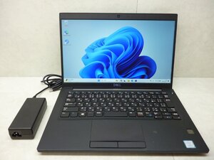 ☆1円☆第8世代☆Core i7 1.90GHz/16GB/SSD512GB/DELL LATITUDE7390/高解像度1920x1080/無線/Bluetooth/カメラ/Office/Windows 11 Pro☆