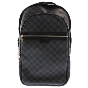 LOUIS VUITTON ルイヴィトン ダミエ グラフィット ミカエル バックパック リュックサック ブラック N58024 RI2110