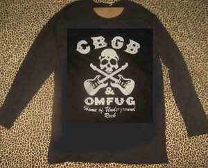 C.B.G.B　N.Y. PUNK　未使用黒　M・L・XL　の3サイズあり