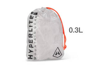 Hyperlite Mountain Gear DRAWSTRING STUFF SACKS nano 0.3L White New ハイパーライトマウンテン ドローストリングスタッフサック