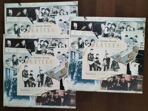 ★非売品！THE BEATLES『ANTHOLOGY１／LPサイズ店舗用POP』×３枚 未使用！美品！即決！