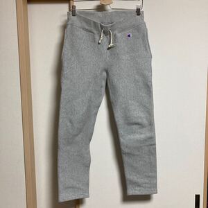 【美品】Champion WIND STOPPER チャンピオン ウィンドストッパー スウェットパンツ グレー Sサイズ C3-G213