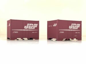 PLATZ プラッツ 1/80スケール 完成品 JR貨物 19B コンテナ 2個入 未使用品