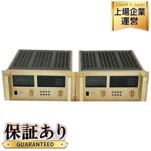 【引取限定】 Accuphase M-100 モノラル パワー アンプ ペア アキュフェーズ オーディオ 音響 機器 ジャンク 直 N8901218