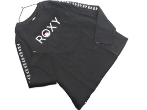 ROXY ロキシー ハローキティー プリント カットソー sizeM/黒 ◇■ ☆ ekb8 レディース