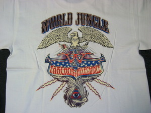 ◆送料込 アメリカ製 WORLD JUNGLE Tシャツ◆