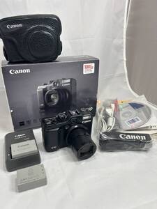  【外観美品♪バッテリー2個付属(^^♪】　　CANONキャノンPowerShot G10　　　　　　　　　1029